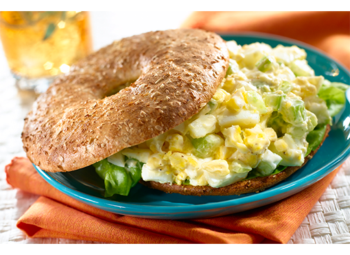 smart bagle egg salad