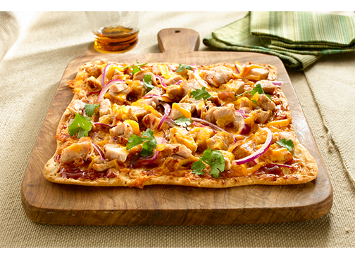 smokey chicken pizza