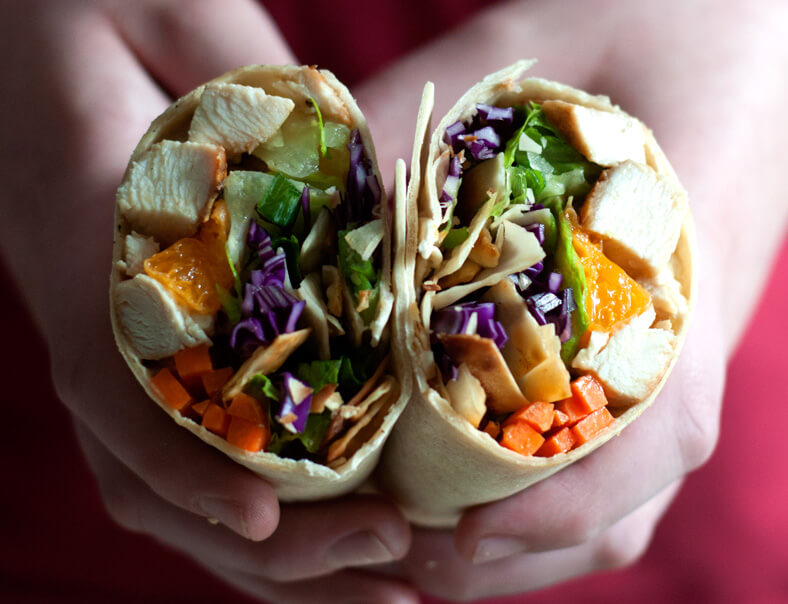 Chinese Chicken Wraps 11