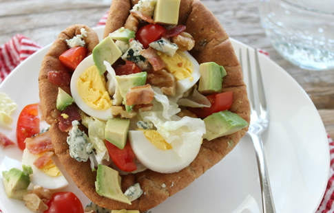 49 Mini bread bowl cobb salads