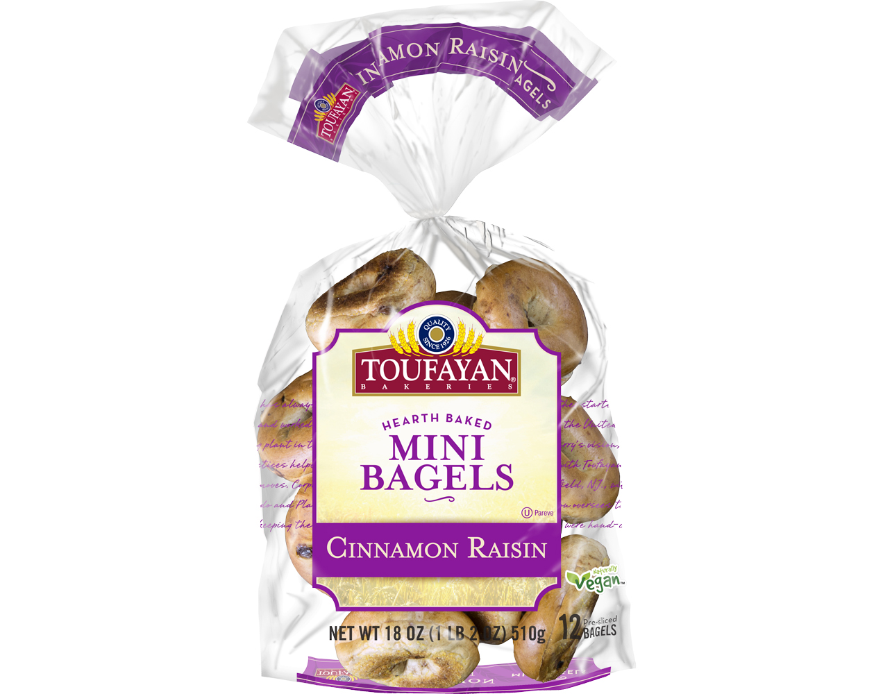 Cinnamon Raisin Mini Bagels