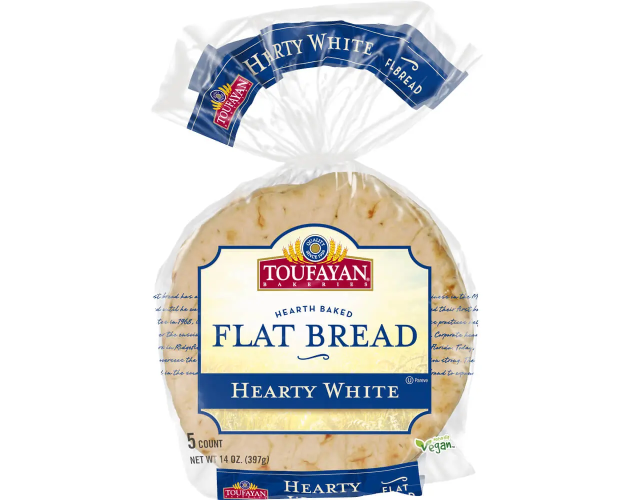 Hearty White Flat Bread