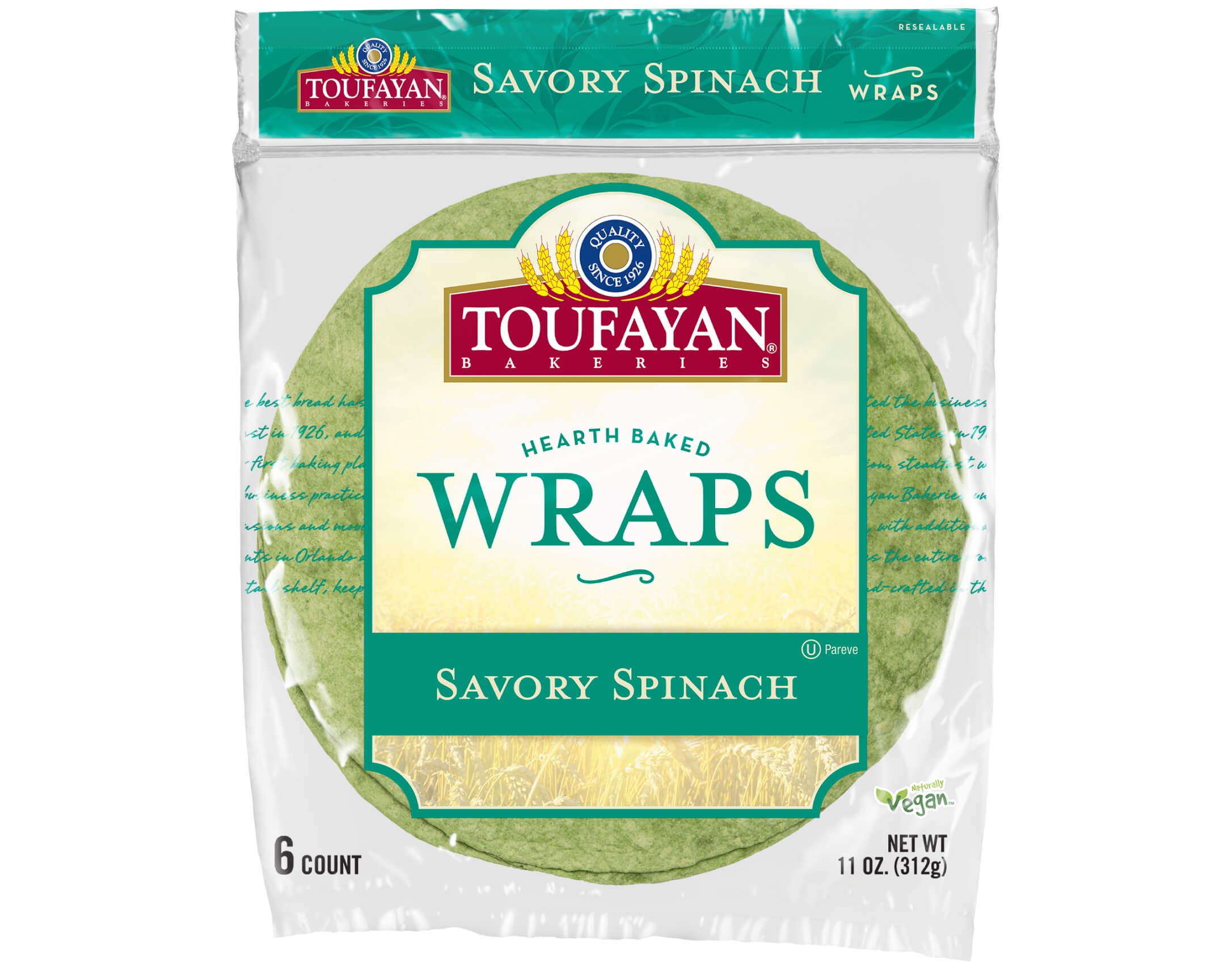 Spinach Wraps Eco Bag