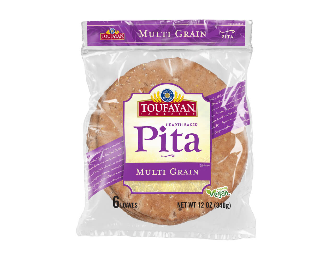 Toufayan Multigrain Pita Eco Friendly