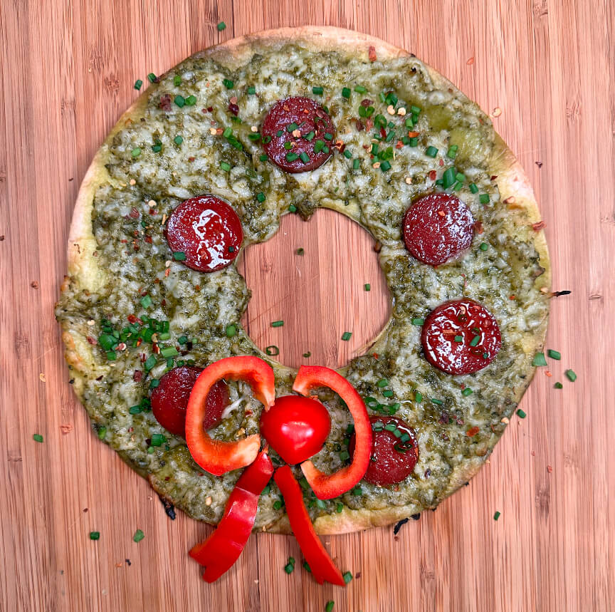 Wreath Pizza