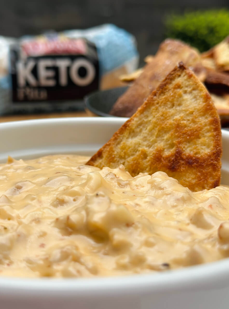 Keto Pita Meat lover Dip image website